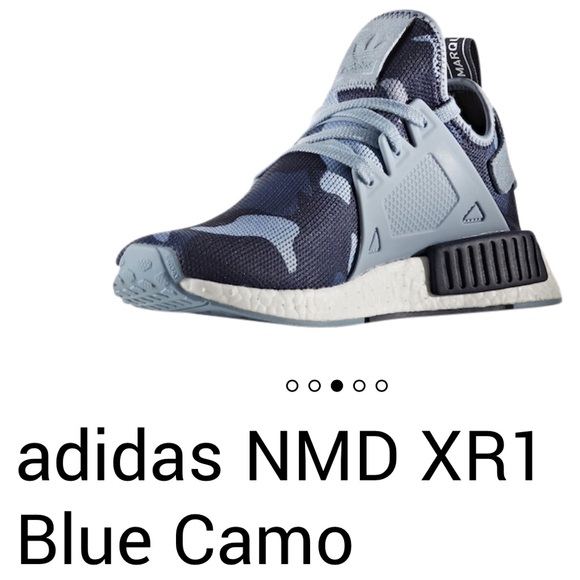 adidas nmd blue camo